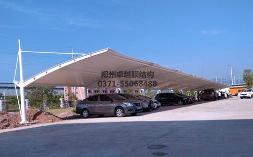 南陽亞澳南陽農(nóng)機有限公司膜結(jié)構車棚