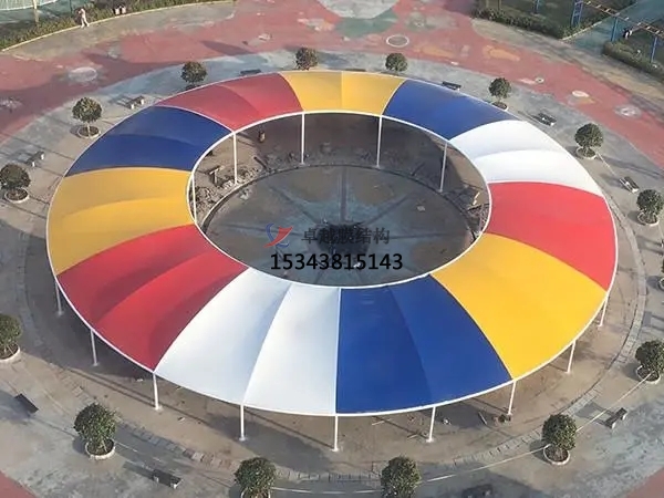 漯河戶外網(wǎng)紅親子樂園遮陽棚生產