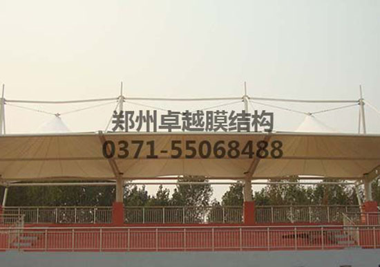 石家莊<font color='red'>膜結(jié)構(gòu)看臺</font>/舞臺【石家莊人民醫(yī)學(xué)高等?？茖W(xué)校等】工程設(shè)計(jì)施工案例